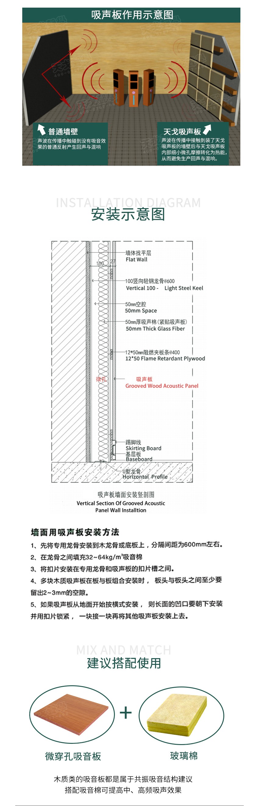 微穿孔木质吸音板安装-10 微穿孔木质吸音板安装-10