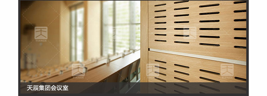 铝蜂窝复合孔木吸音板工程案例