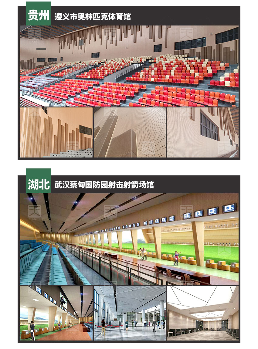 礼堂孔木吸音板工程案例