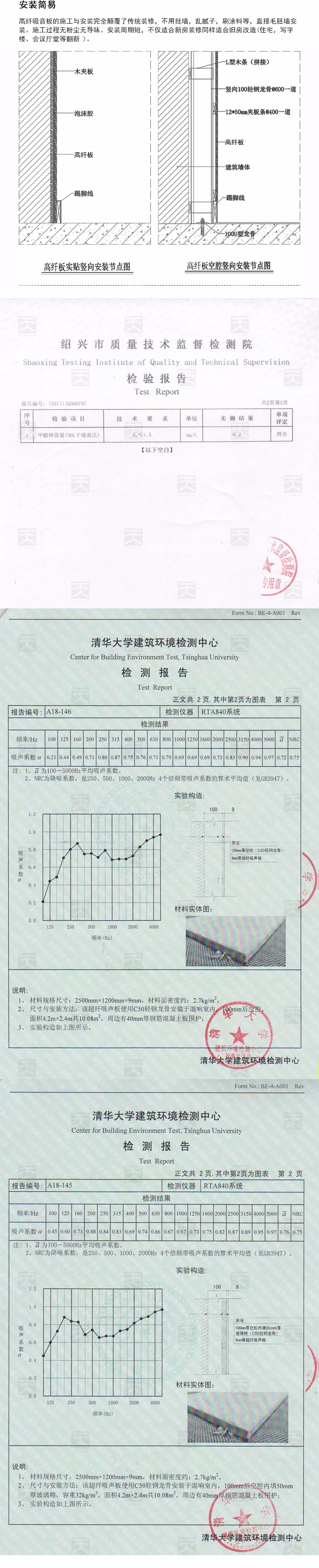 高纤吸音板安装方法
