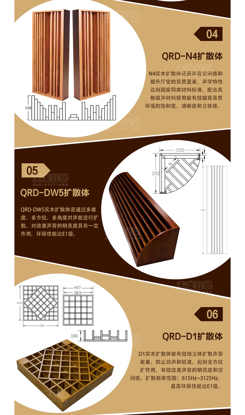 QRD扩散体产品类别-2