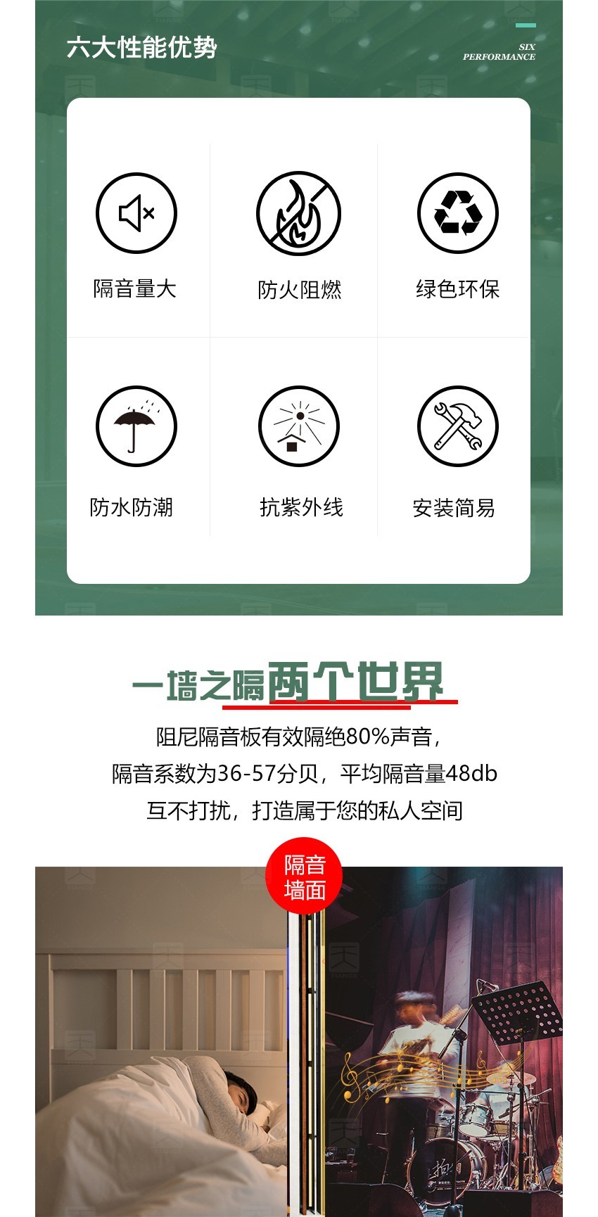 隔音板性能优势 隔音板性能优势