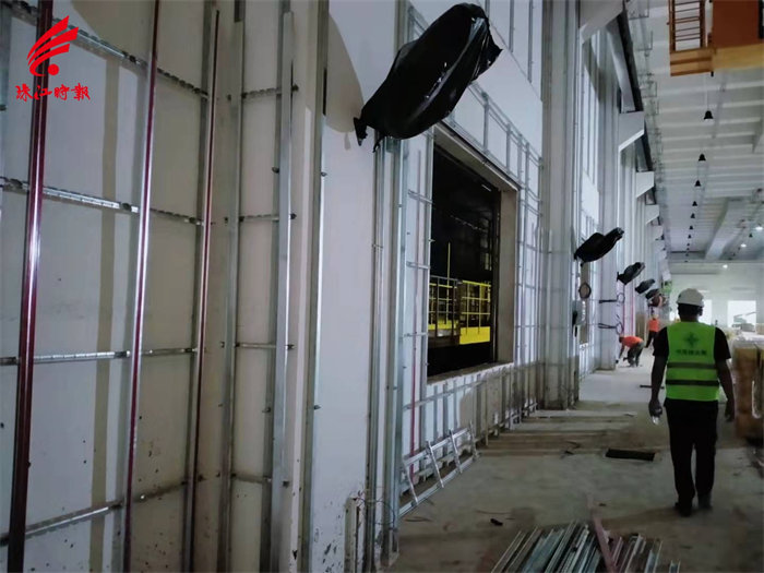 天戈声学的产品应用在佛山地铁二号线林岳西站。