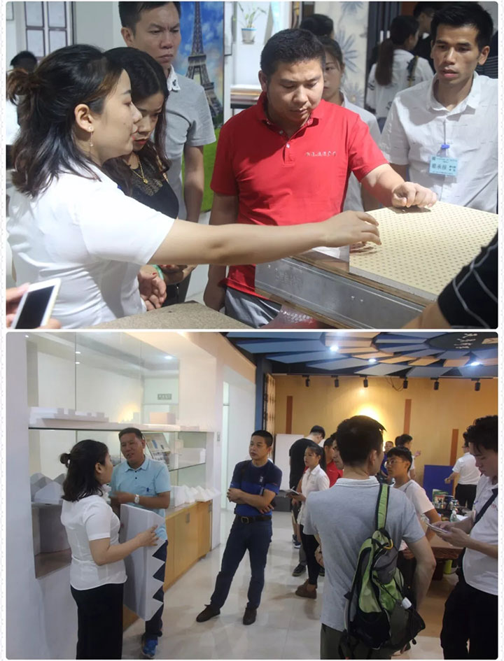 学员们参加天戈展厅1