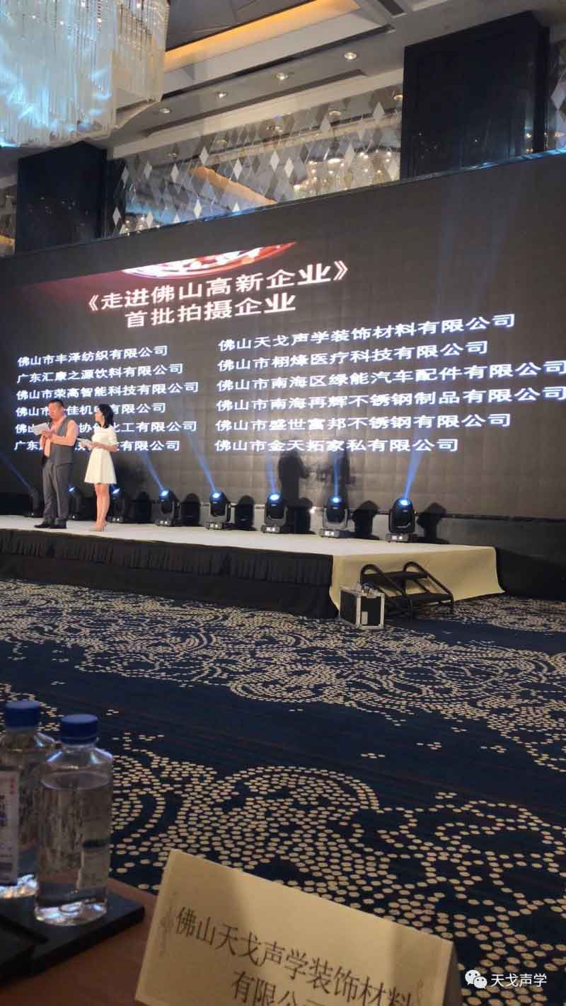 《走进佛山高新企业》首批拍摄企业