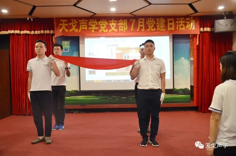 天戈声学党建日活动