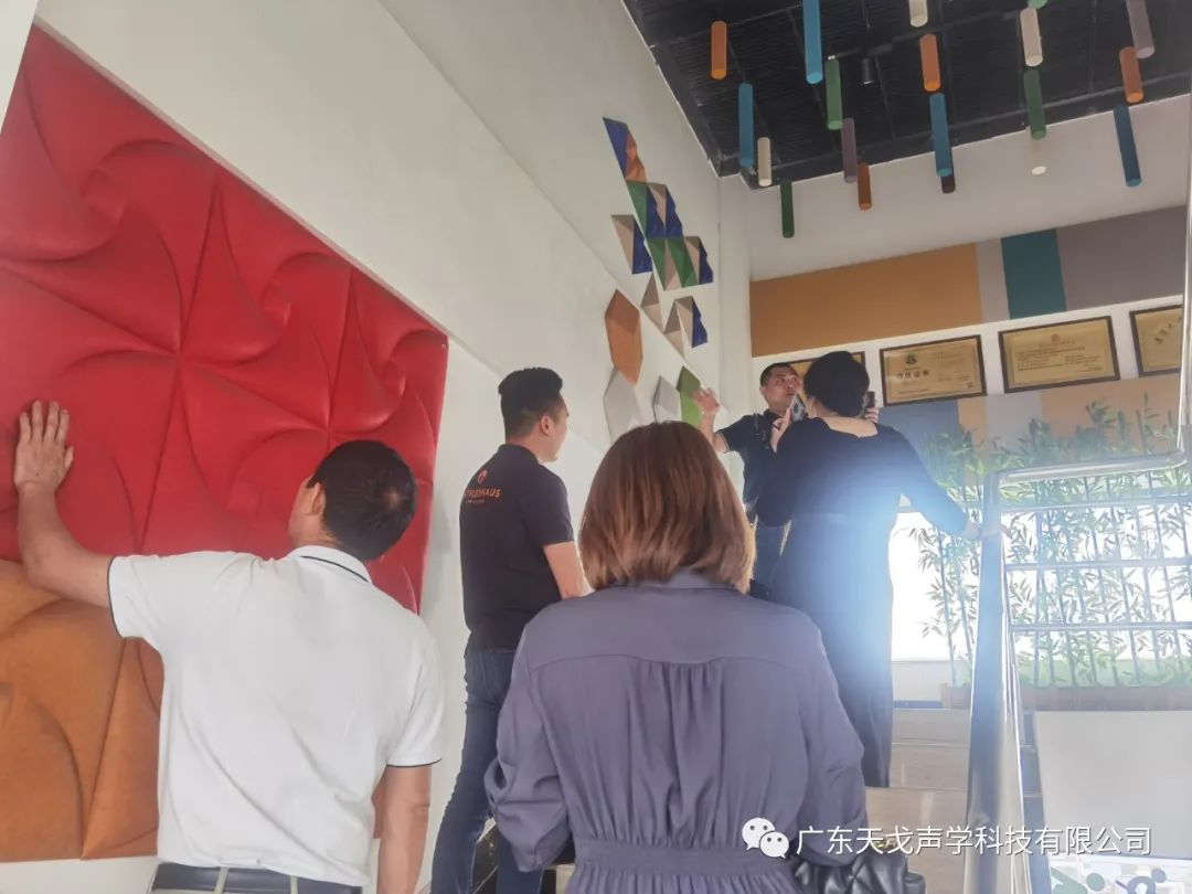 欢迎广东省建筑装饰设计行业协会兰芳会长一行人莅临天戈指导工作-4